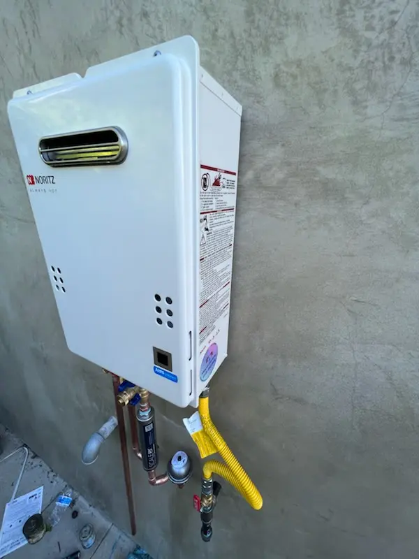 Tankless water heater installation for Hastings homes